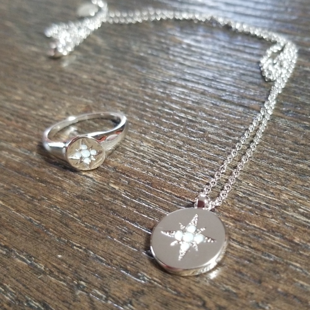 Pura Vida Starburst Set (Necklace & Ring)